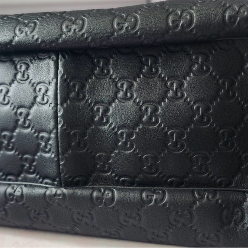 Guccisima Nero Leather Hobo Bag- 1 DAY ONLY OFFER. IF U HIT LIKE GET READY !!! - Picture 8 of 16